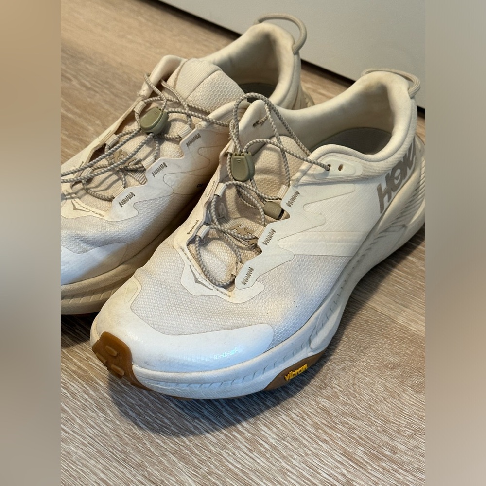 Hoka Transport Sneakers in Eggnog